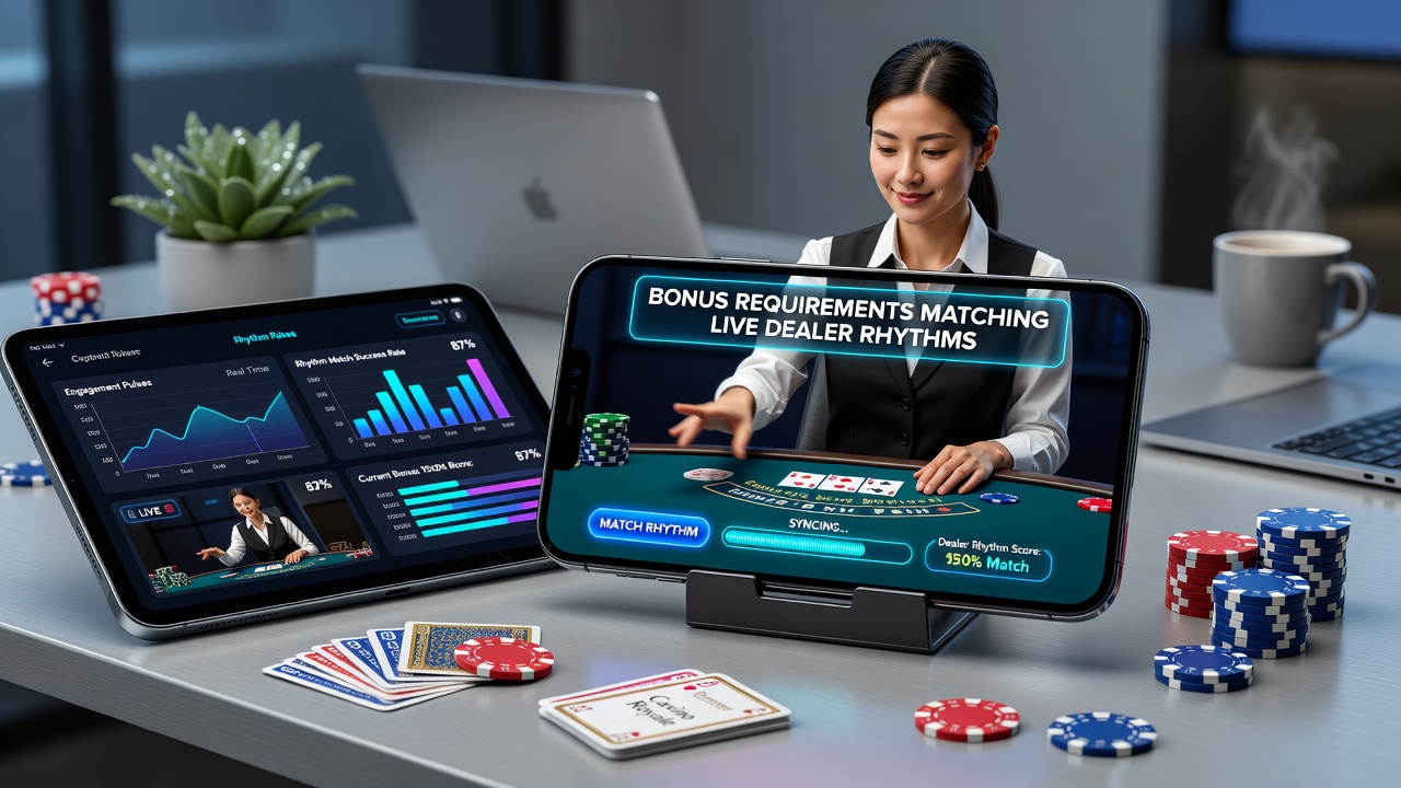 Live-Dealer-Roulette auf Smartphone mit Bonus-Fortschrittsanzeige