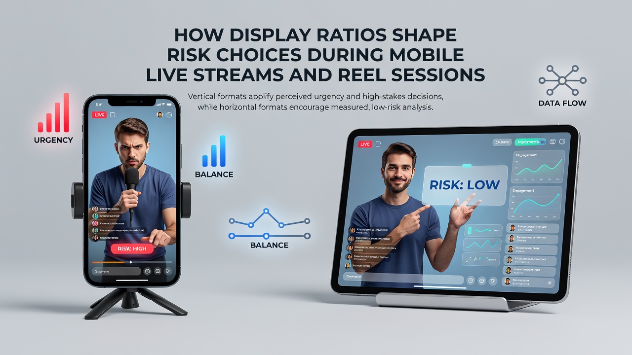 Reel-Sessions und Display-Ratios auf mobilen Geräten