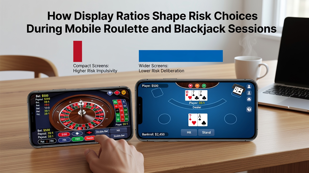 Vergleich von Portrait- und Landscape-Ansichten in mobilen Roulette- und Blackjack-Apps