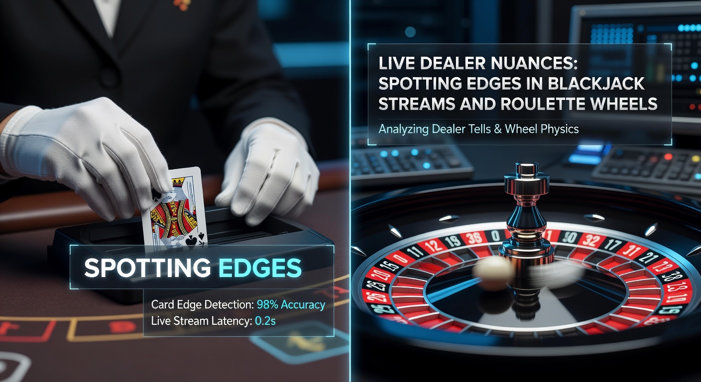 Live Dealer beim Blackjack mit HD-Stream und mehreren Kamerawinkeln, der subtile Dealer-Bewegungen zeigt