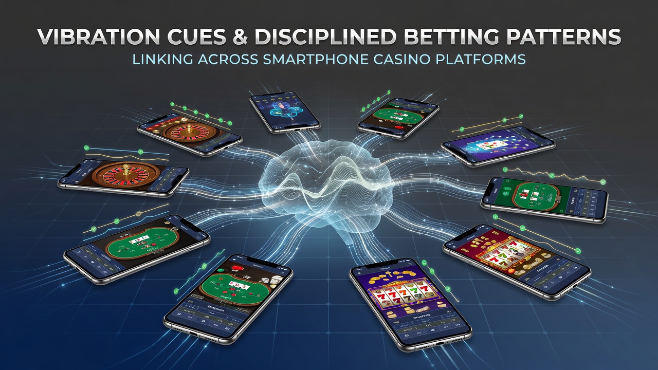 Diagramm mit Vibrationsmustern und Einsatzverhalten in Casino-Apps